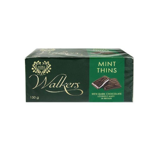 Walkers Mint Thins Dark Chocolate 135g