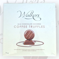 Walkers Milk Chocolate Covered Coffee Truffles 75g