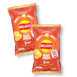 Walkers Ultimate Roast Potato Crisps 5pk - 2 For £1.49