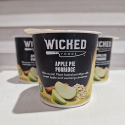 Wicked Foods Apple Pie Porridge 70g - 3 For £1
